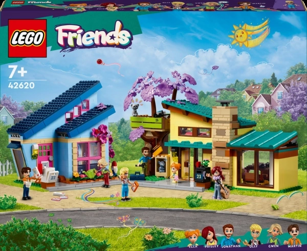 LEGO Friends Case familiari di Olly e Paisley