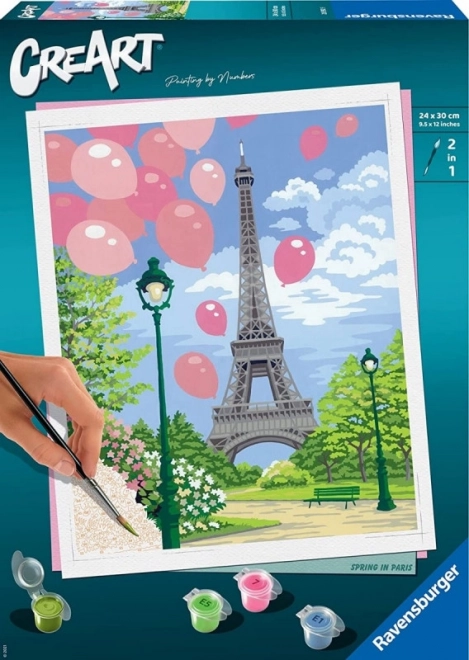 CreArt Springtime in Paris Art Set