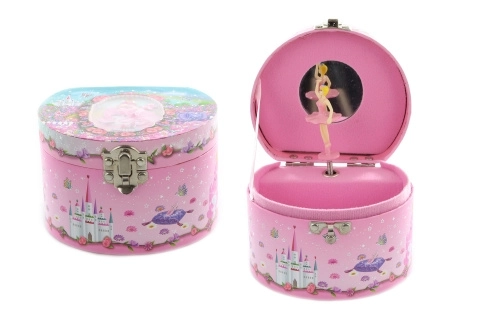 Jewelry Music Box with Dancing Ballerina