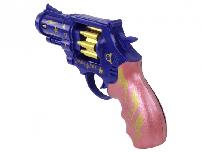 Toy Revolver with Sounds and Lights