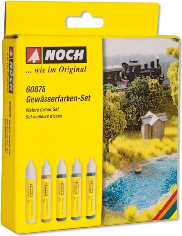 Set de peintures pour surfaces aquatiques 5 pcs