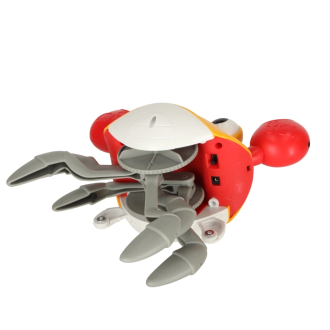 Interactive Crawling Crab Toy with Sound – Orange