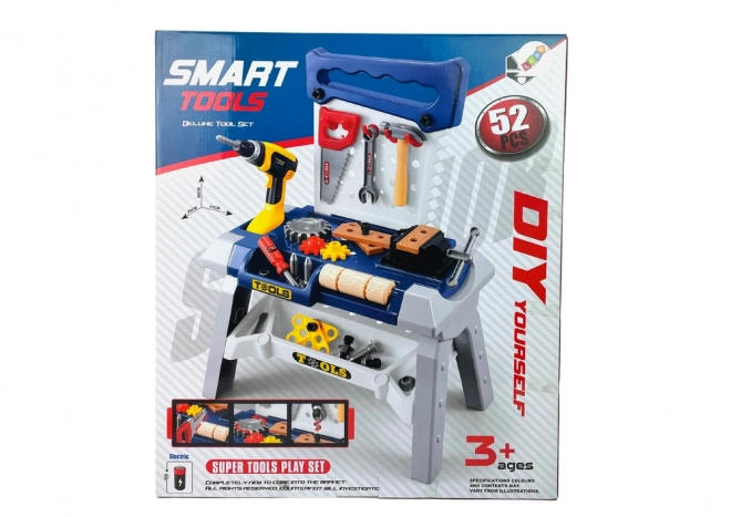 Workbench Tool Set with Drill for Kids