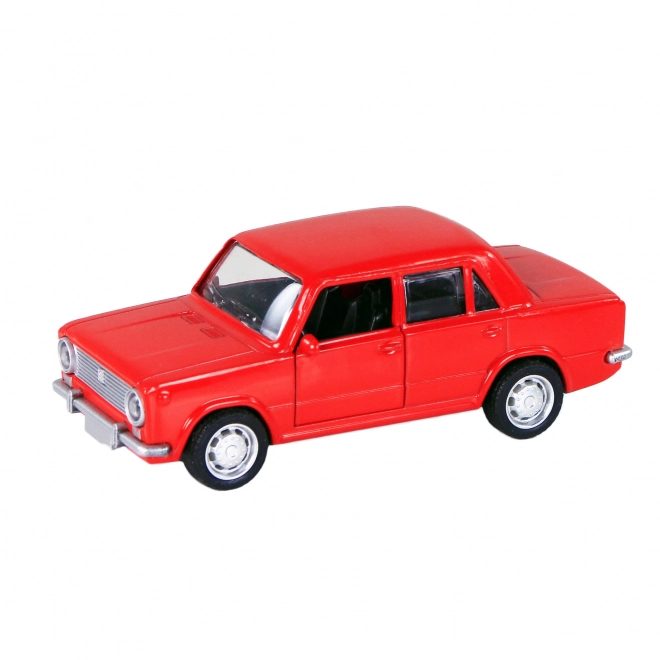 Metal Car Lada Toy with Pull-Back Motor