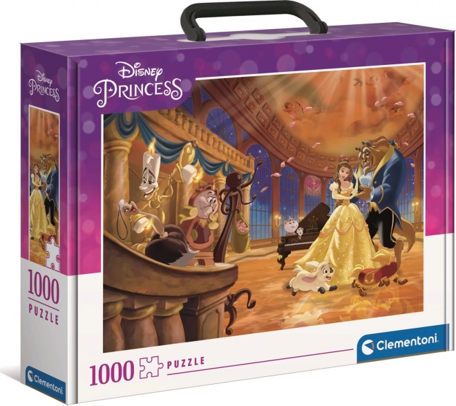 Beauty and the Beast Puzzle in Suitcase - 1000 Pieces