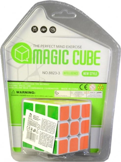 Mágikus kocka Rubik stílusú 6 cm