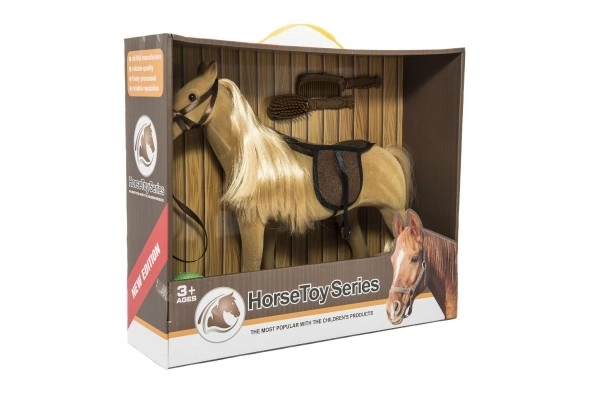 Large Grooming Horse Toy with Accessories