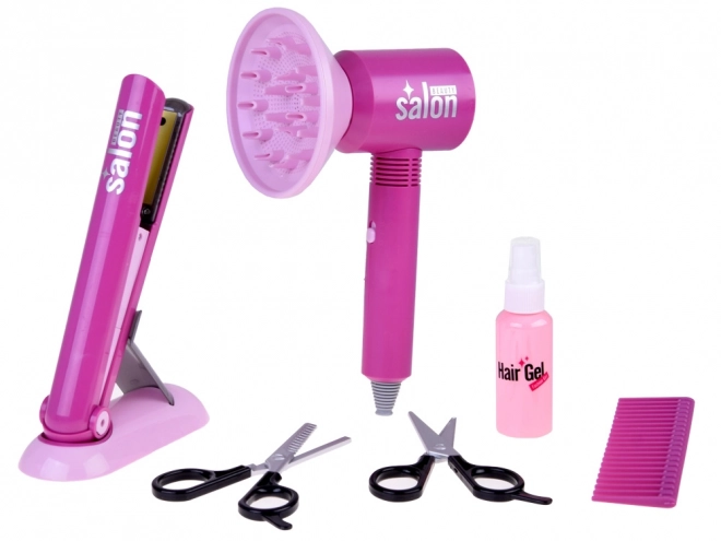 Small Hairdresser Set - Hairdryer and Straightener Accessories