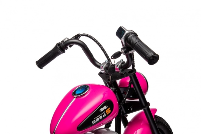 Pink Rechargeable Motorbike