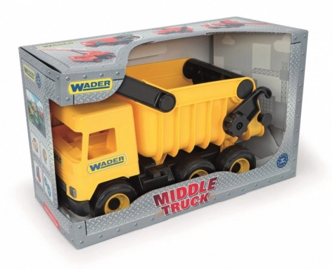 Yellow Dump Truck Toy 38 cm