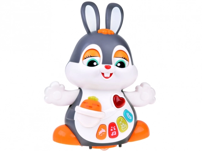 Interactive Dancing Bunny Toy for Crawl Learning