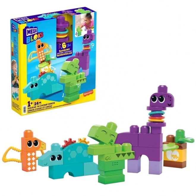 Dinosaur Sensory Building Blocks