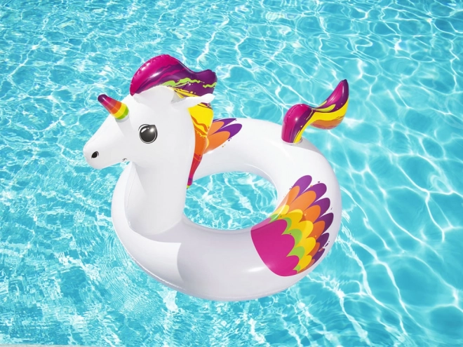 Large Inflatable Unicorn Swim Ring by Bestway