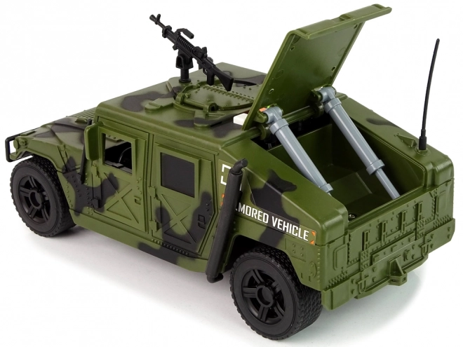 Military Vehicle with Friction Drive and Sound