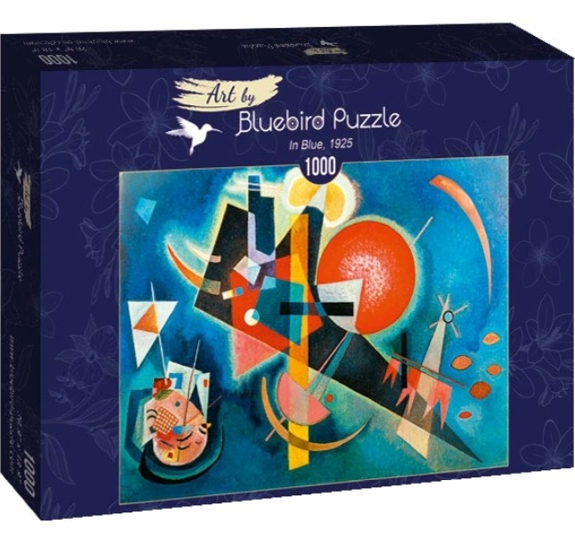 Bluebird vivid blue puzzle 1000 pieces