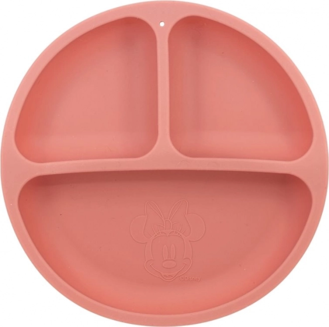 Silicone Plate Minnie Mouse