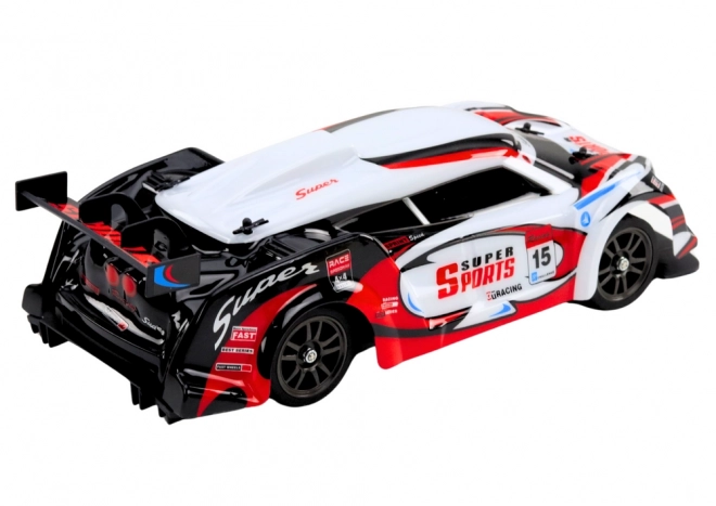 Remote Control Sport Car 1:16 Drift with Interchangeable Red and White Wheels