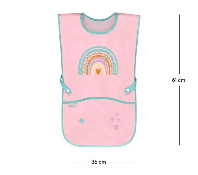 Children's Apron Pink Rainbow