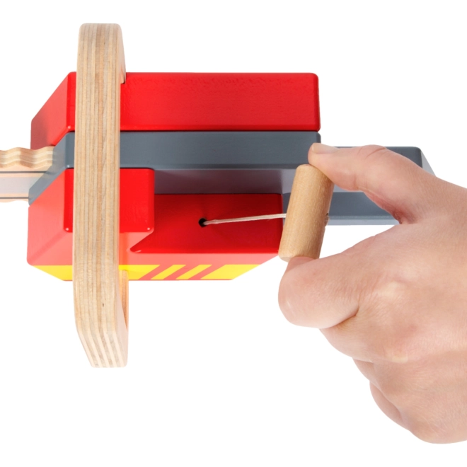 Realistic play with pull-start cord