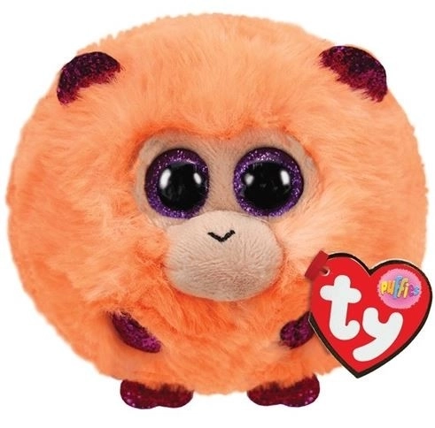 Ty Puffies Plush Monkey