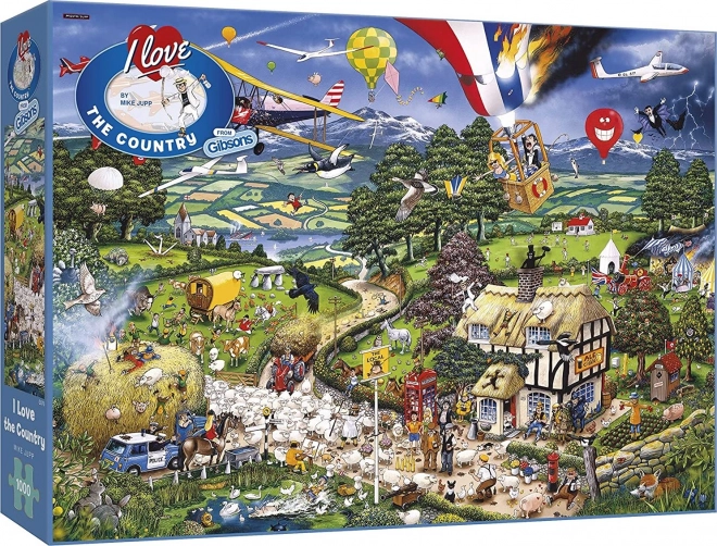 Love the Countryside Puzzle 1000 Pieces