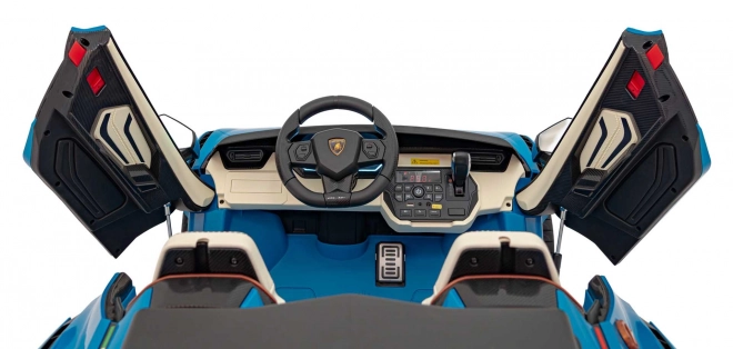 Ružové vozidlo Lamborghini Sian – Modré