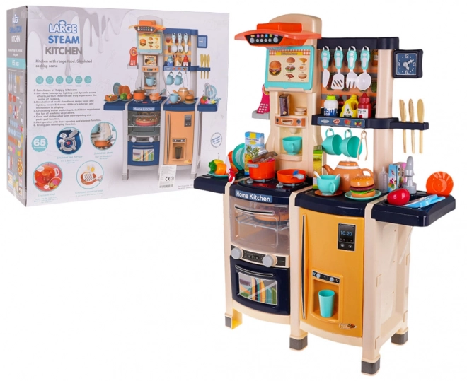 children's interactive kitchen set