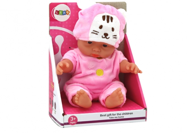 Small Baby Doll With Bunny Hat