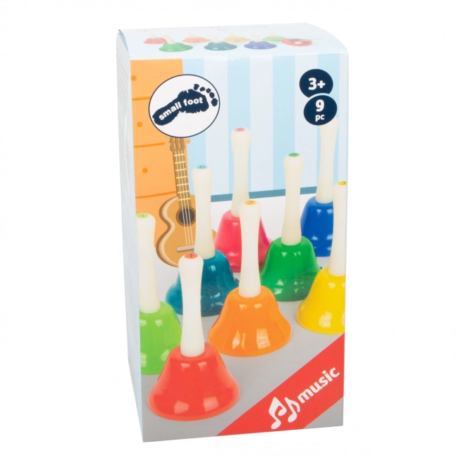 Small Foot Bell Set for Young Musicians 8 pcs