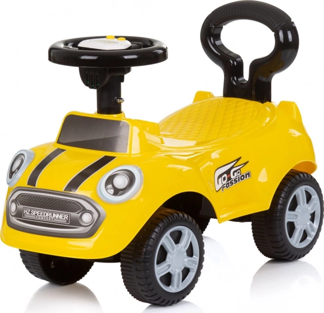 Chipolino walker car with melodies Go-Go yellow – Yellow