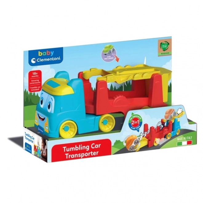 Clementoni Baby Transporter Flip Cars