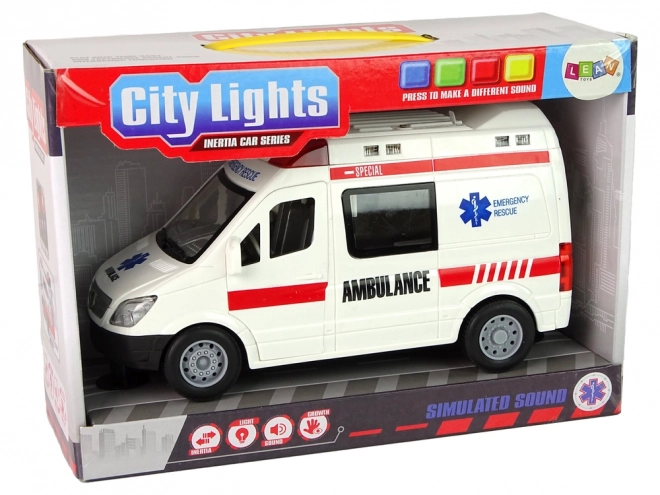 Ambulance Toy with Lights and Sounds