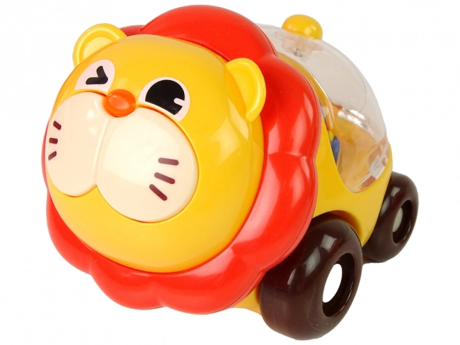 Colorful Animal Vehicle Set with Balls