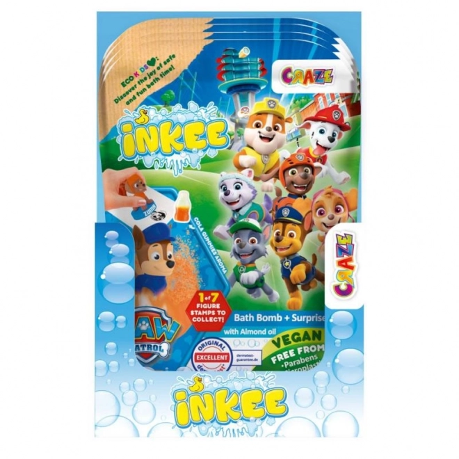 Inkee Surprise Bath Bomb - Paw Patrol