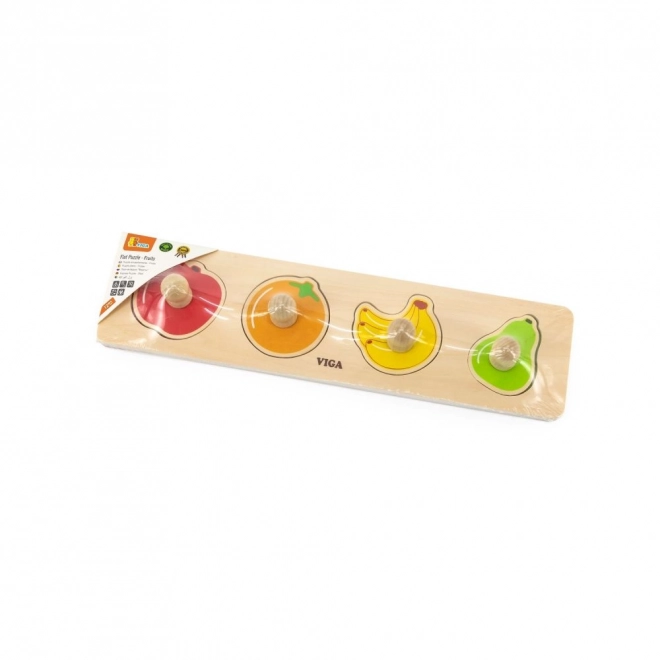 Wooden Fruit Puzzle for Toddlers