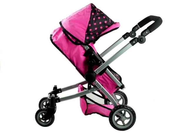 Dual Function Doll Stroller Alice in Polka Dots