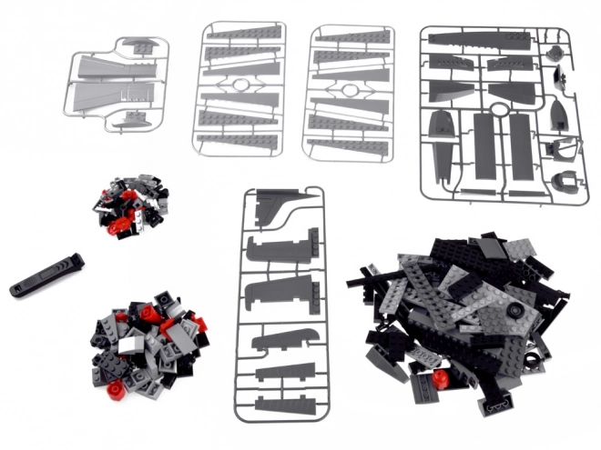 Building Blocks P-51 Fighter Aircraft