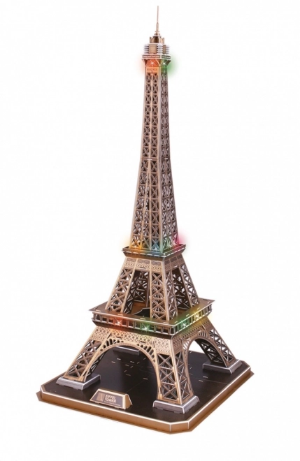 CubicFun Eiffel Tower 3D Puzzle with LED Lights