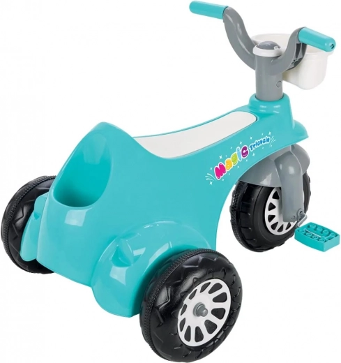 Praktisch mandje en comfortabel zitje