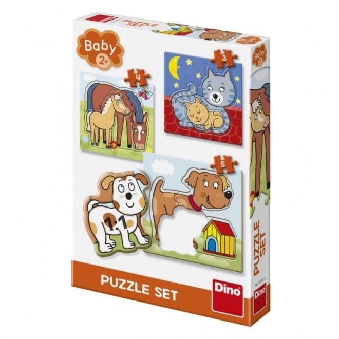 Animal Baby Puzzle Set