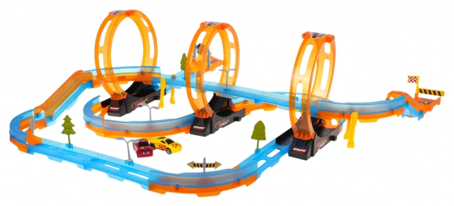 Mega race track with 48 pieces