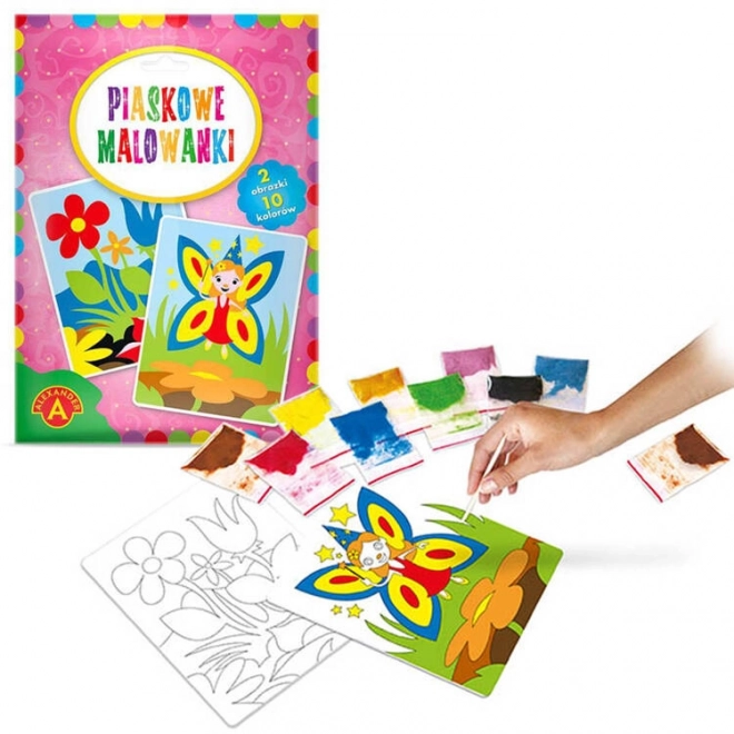 Creative Sand Painting Set - Fairy and Flowers