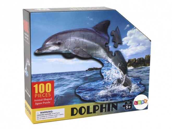 Dolphin Marine Animals 100-Piece Puzzle