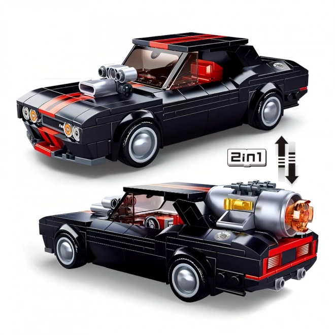 Sluban Street Racing Car 2-in-1 Model Kit