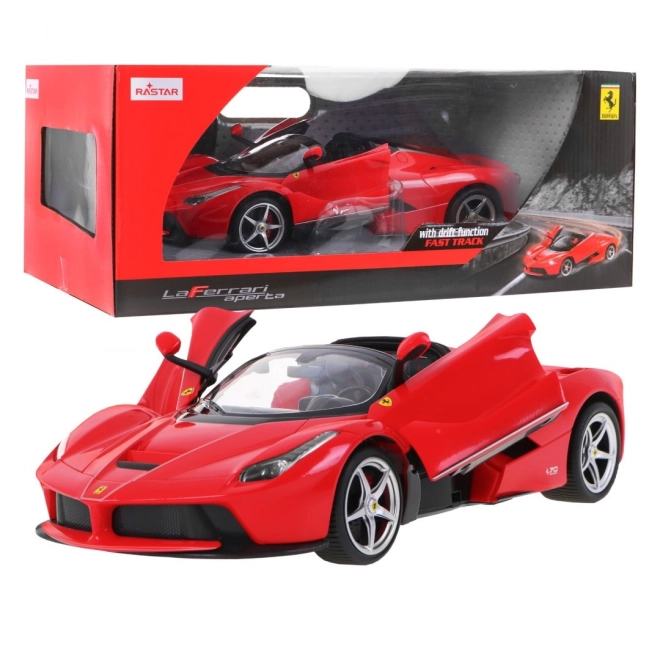 Ferrari LaFerrari Aperta modello RASTAR 1:14 Auto a telecomando + telecomando 2,4 GHz – Rosso