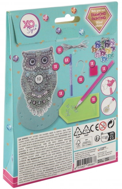 Grafix Hummingbird Wind Chime Diamond Painting Kit