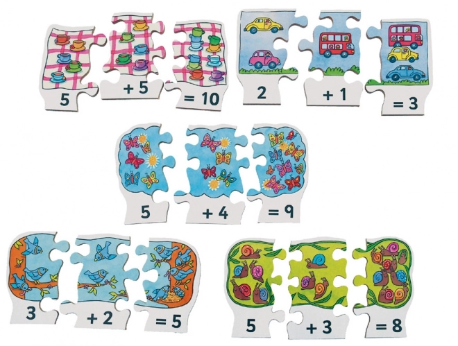 Addition Wooden Puzzle Set - Just Jigsaws