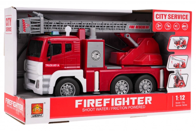 Interactive Fire Truck with Lights and Sound