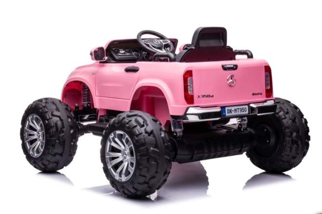 Electric Ride-On Car Mercedes 4x4 Pink