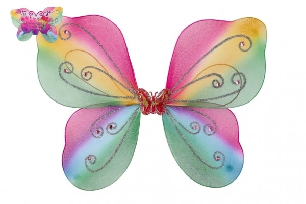 Butterfly Wings Nylon 44x32cm Carnival